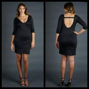 Maternity Basic Black Dress